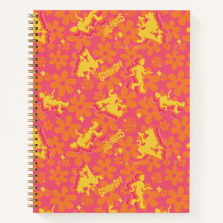 Cuaderno Groovy Disco Scooby-Doo Pattern
