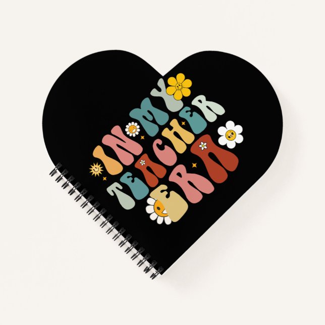 Cuaderno Groovy en la era de mi profesor de vuelta a la esc (Anverso)