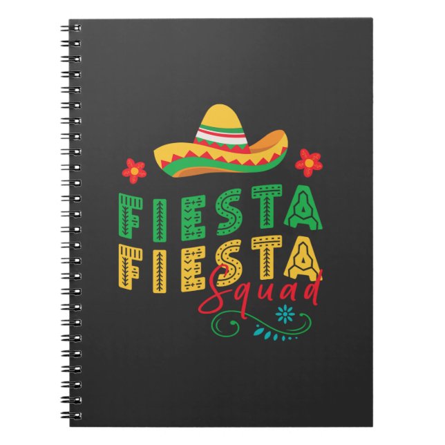 Cuaderno Groovy Fiesta Squad (Frente)