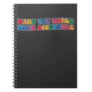 Cuaderno Groovy Hacer El Mundo Más Accesible Retro
