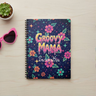 Cuaderno Groovy Mama Spiral Notebook