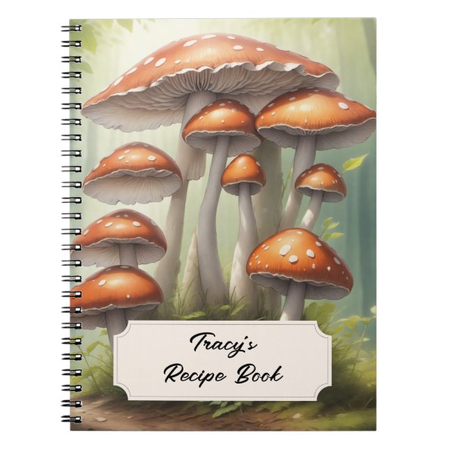 Cuaderno Groovy Mushrooms Spring (Frente)
