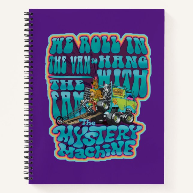 Cuaderno Groovy Mystery Machine Fam Graphic (Anverso)