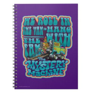 Cuaderno Groovy Mystery Machine Fam Graphic
