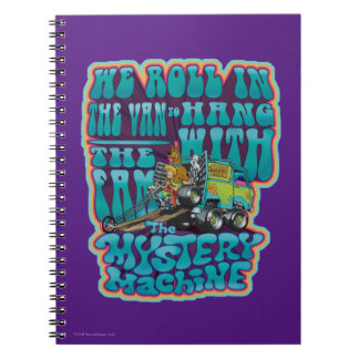 Cuaderno Groovy Mystery Machine Fam Graphic