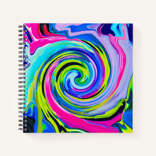 Cuaderno Groovy Resumen Swift amarillo y azul marino