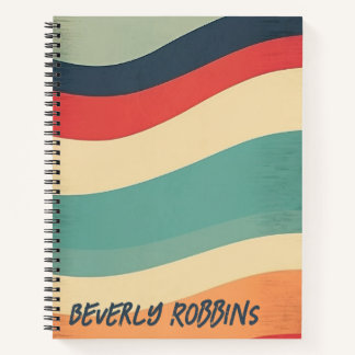 Cuaderno Groovy Waves Retro