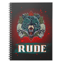 grosero, cráneo y oso