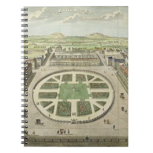 Cuaderno Grosvenor ajusta, para la "encuesta sobre el (Frente)