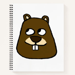 Cuaderno Groundhog Face