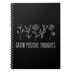 Cuaderno Grove pensamientos positivos estéticos