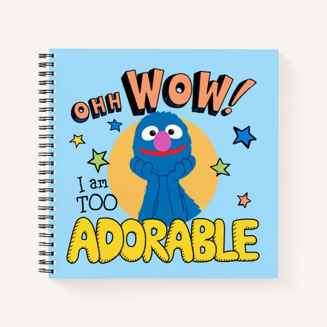Cuaderno Grover | Soy Demasiado Adorable (Anverso)