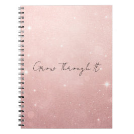 Cuaderno Grow Through It A Journal for Strength, Healing 