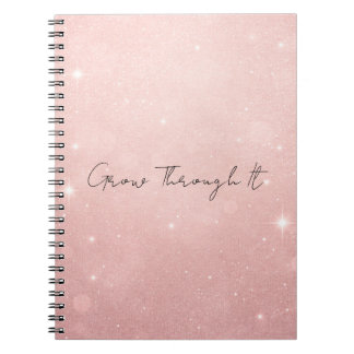 Cuaderno Grow Through It A Journal for Strength, Healing 