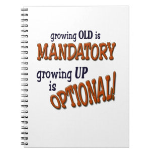 Cuaderno ¡Growin Old!