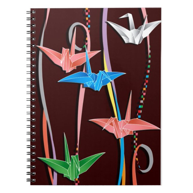 Cuaderno Grúas de Origami (Frente)