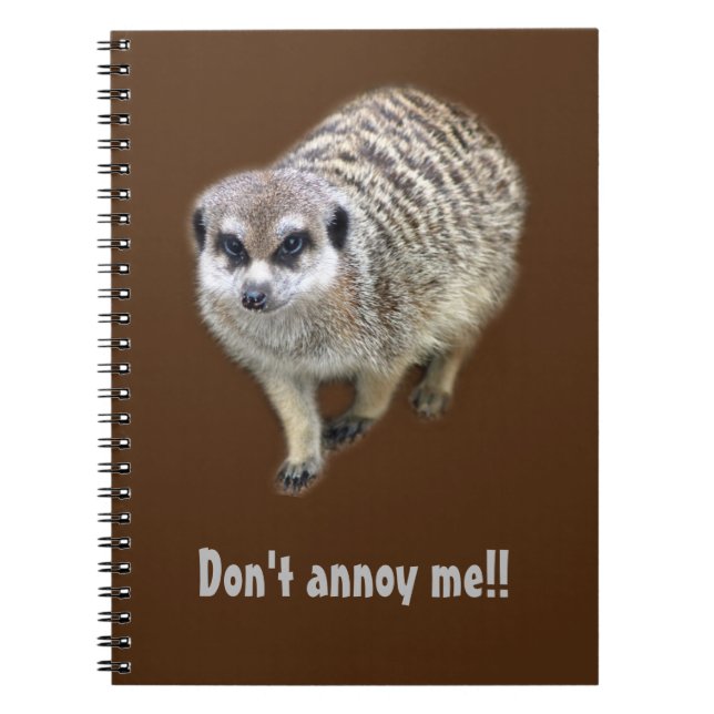 Cuaderno Grumpy meerkat  (Frente)