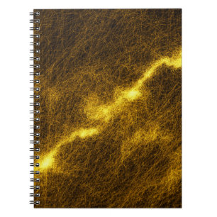 Cuaderno Grunación de patrón vintage generada por abstracto