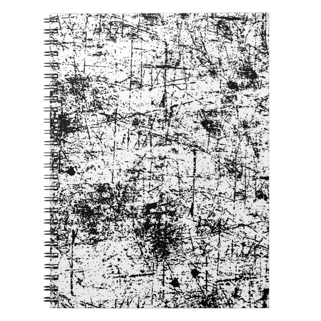 Cuaderno Grunge blanco (Frente)