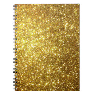 Cuaderno Grunge dorado, ilustracion raster de alta resoluci