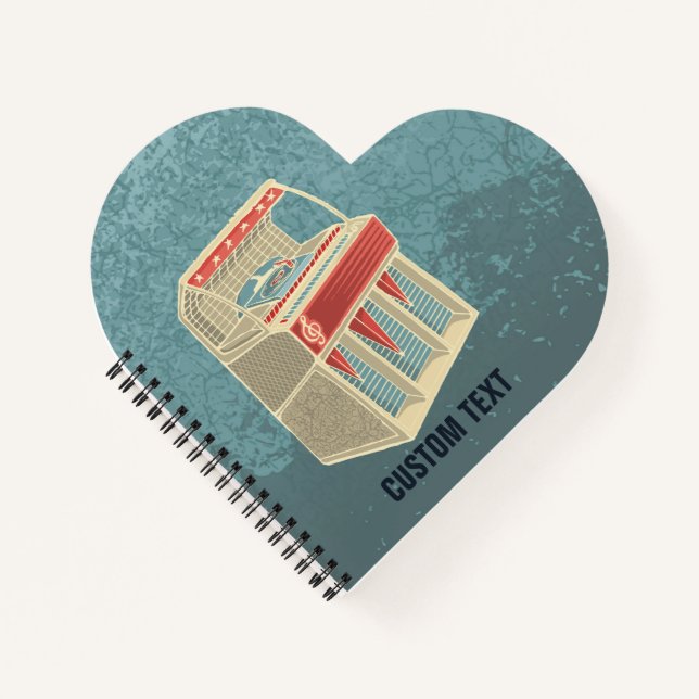 Cuaderno Grunge Jukebox (Anverso)