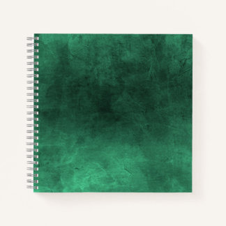 Cuaderno Grunge oscuro - Verde