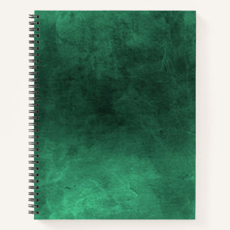 Cuaderno Grunge oscuro - Verde