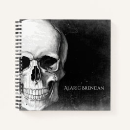 Cuaderno Grunge Skull
