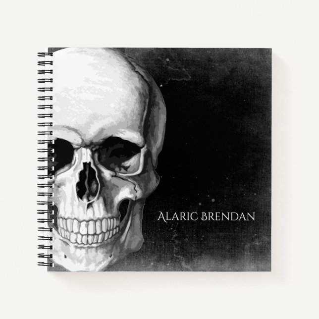 Cuaderno Grunge Skull (Anverso)