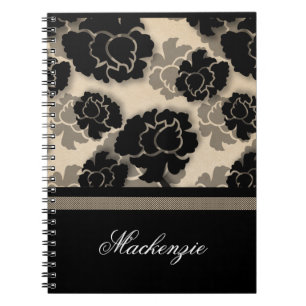 Cuaderno Grungy Floral Decadence, Marfil