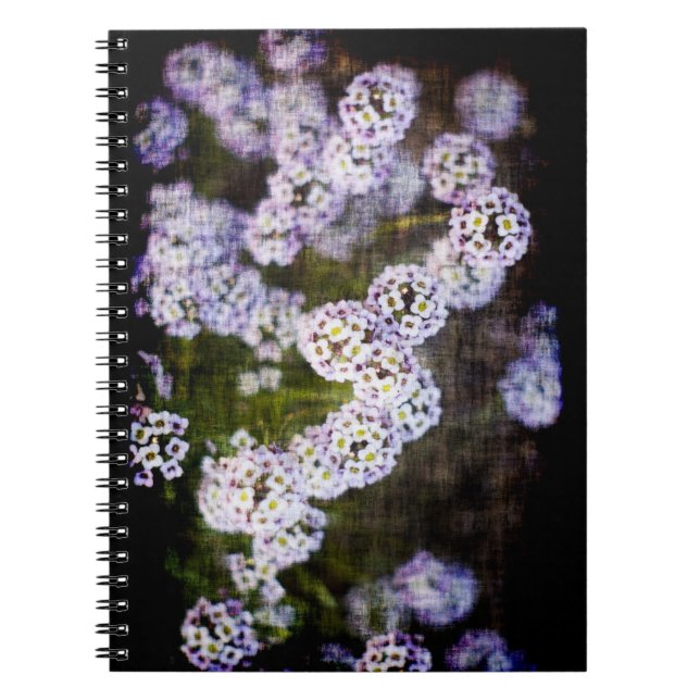Cuaderno Grungy Sweet Alyssum (Frente)