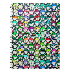 CUADERNO GRUPO DE CARAS SONRIENTES GENIALES