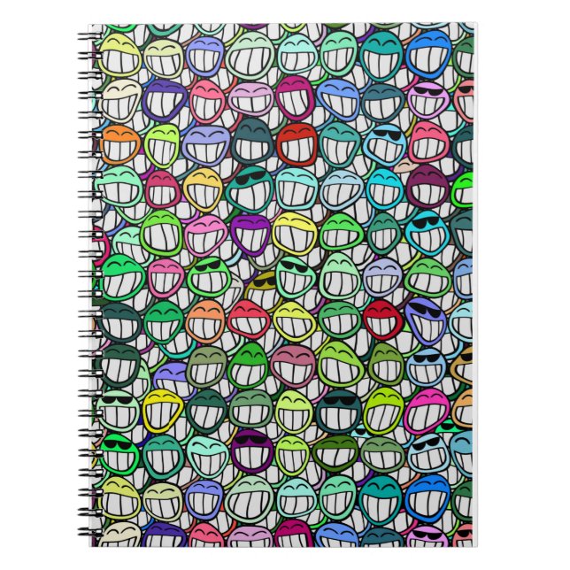 CUADERNO GRUPO DE CARAS SONRIENTES GENIALES (Frente)