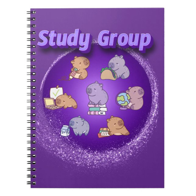 Cuaderno Grupo de estudio de Capybara (Frente)