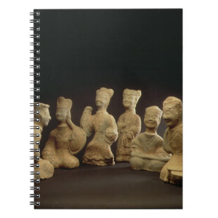 Cuaderno Grupo de músicos, de bailarines y de criados