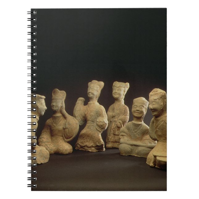 Cuaderno Grupo de músicos, de bailarines y de criados (Frente)