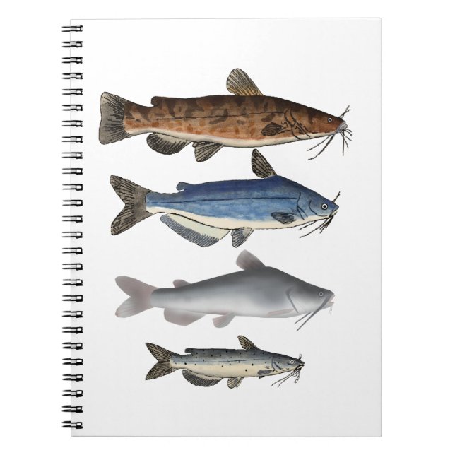 Cuaderno Grupo de pescadores de pescado de Norteamérica (Frente)