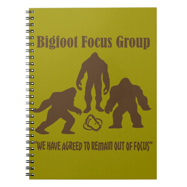 Cuaderno Grupo principal de Bigfoot.  Reunión de las mentes (Frente)