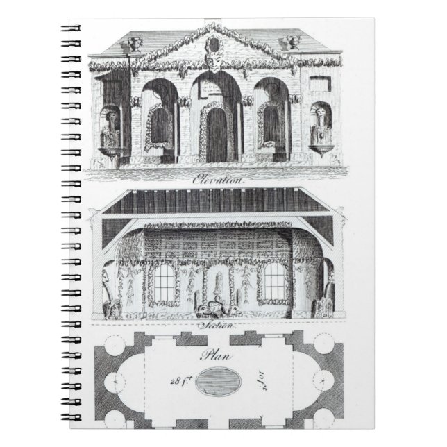 Cuaderno Gruta moderna, de la 'arquitectura o del RUR (Frente)