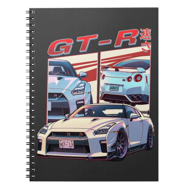 CUADERNO GT-R STREET LEGEND (Frente)