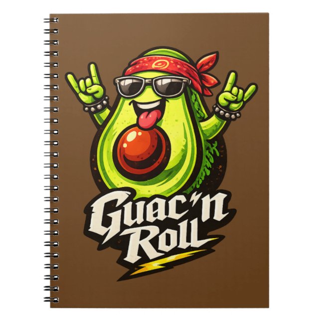 Cuaderno Guac 'n Roll - Guac Pack - Foodie Fiends (Frente)