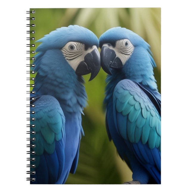 Cuaderno Guacamayo Azul (Frente)