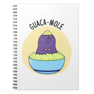 Cuaderno Guacamole Gracioso Mole En Guacamole Dip PUn