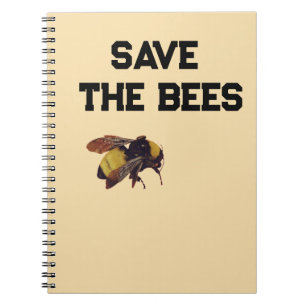 CUADERNO GUARDAR EL NOTEPAD DE LAS ABEJAS