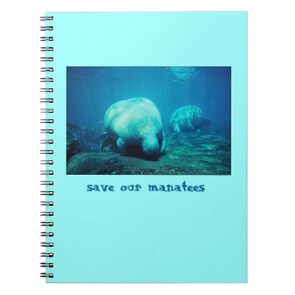 Cuaderno Guardar nuestro portátil Manatees