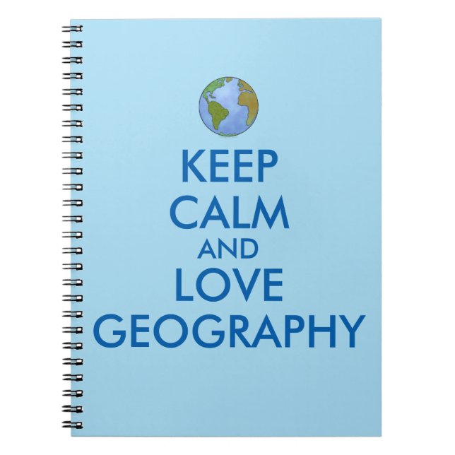 Cuaderno Guarde el personalizable de la calma y de la (Frente)