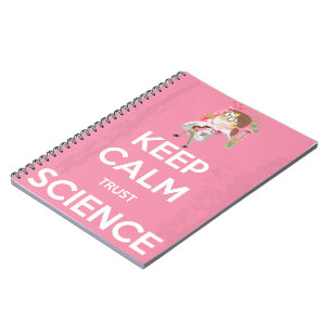 Cuaderno Guarde la ciencia de la calma y de la confianza
