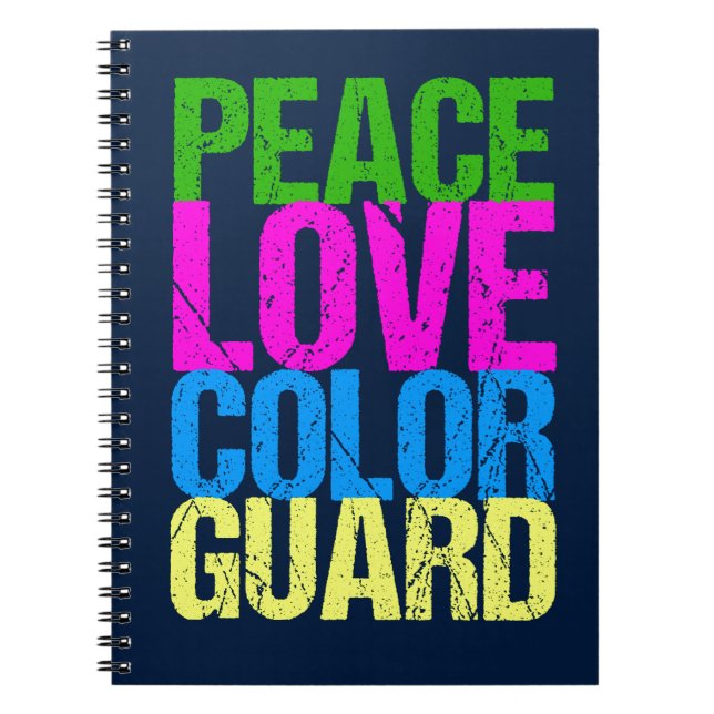 Cuaderno Guardia de honor del amor de la paz (Frente)