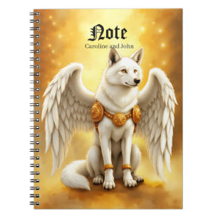 Cuaderno Guardián del Amanecer – El Lobo de Alas Blancas.