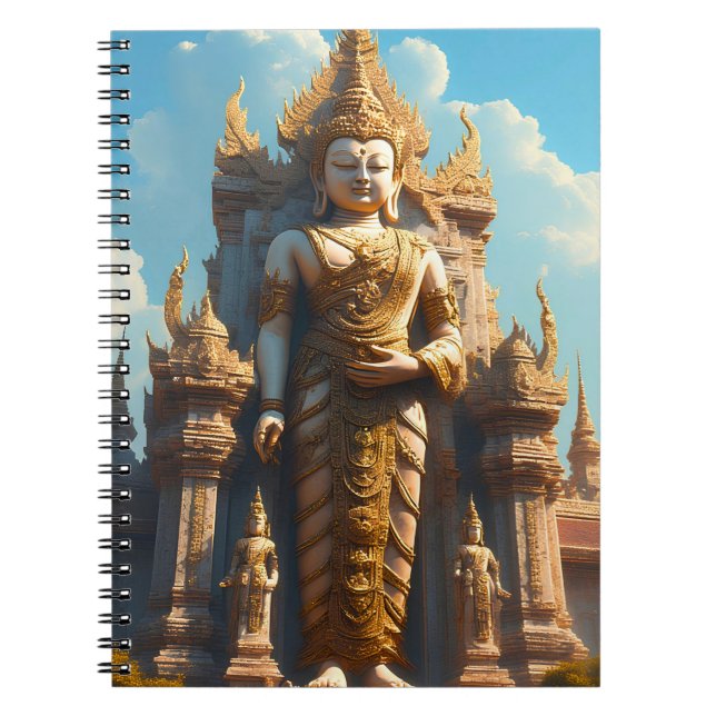 Cuaderno Guardián del Templo Dorado Tailandés (Frente)